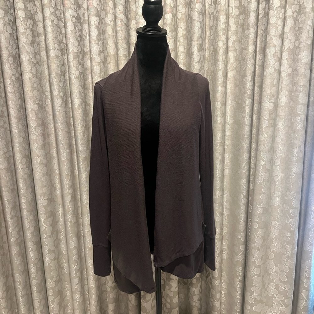 Athleta Chocolate Brown Cardigan